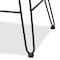 Baxton Studio Garan Modern Bohemian Natural Brown Rattan and Black Metal Counter Stool 212-12810-ZORO - alternate 10